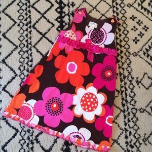 Kountry Kids l Floral Corduroy Dress